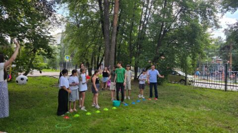Спортивно-развлекательная программа «Дворовая олимпиада»